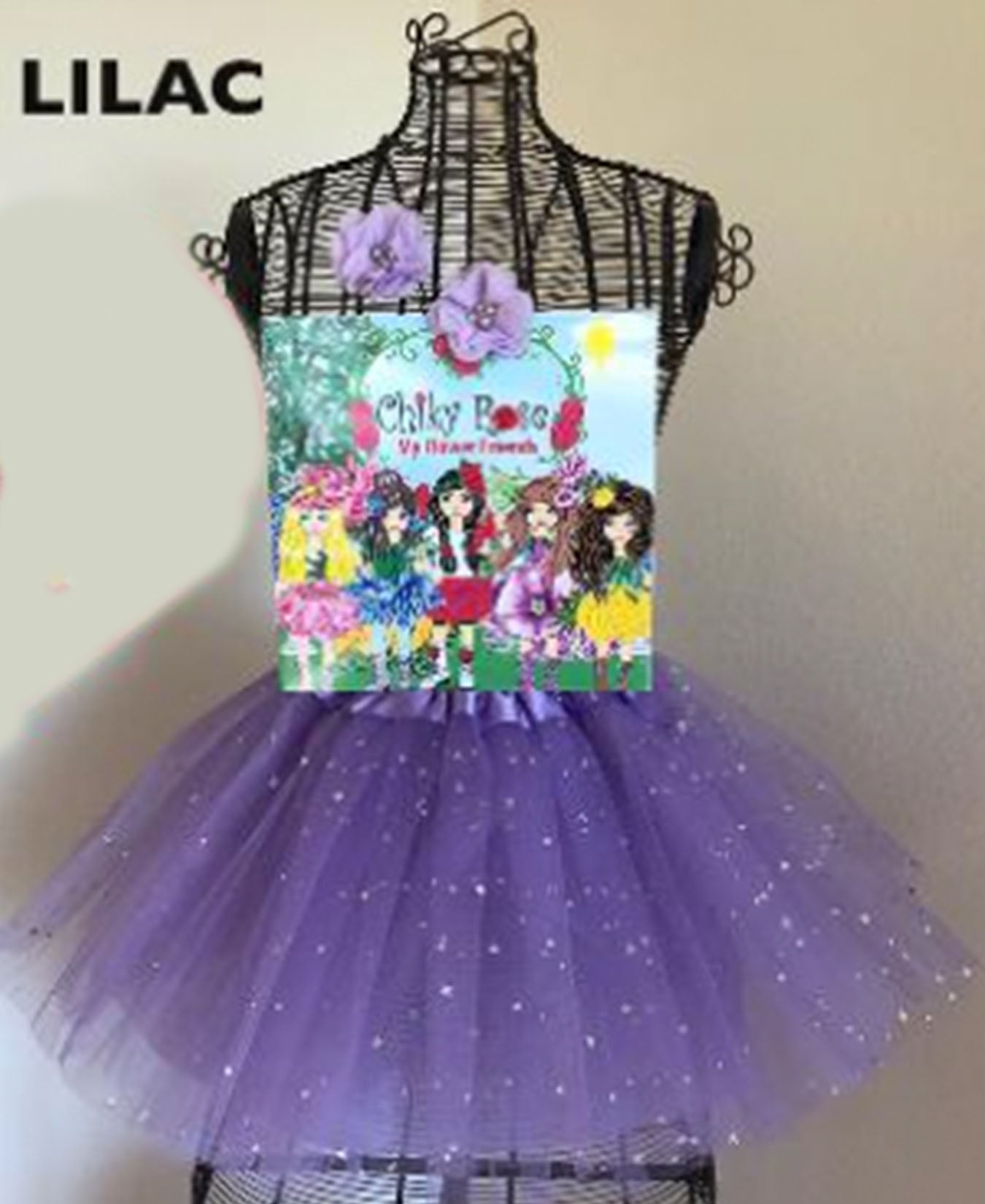 Z Chiky Rose Tutus, Books, Hair Flowers and Stickers