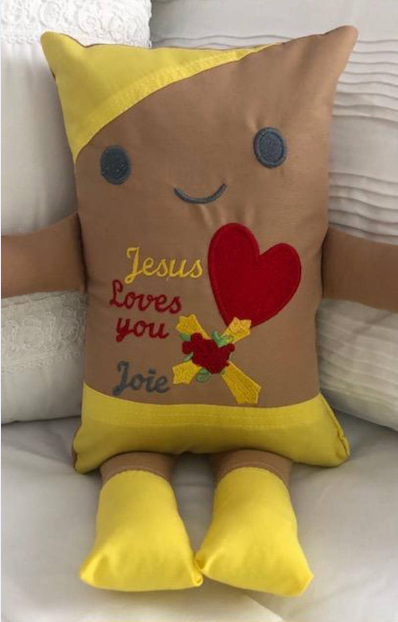 JJ Pillowdoll Jesus Loves Me
