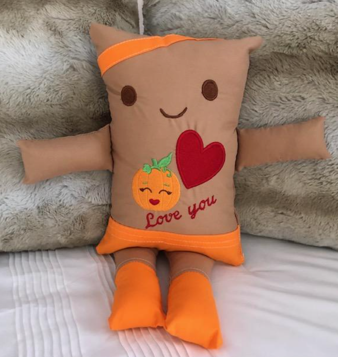 111 JJ Pillowdoll Thanksgiving (Personalize or Generic)