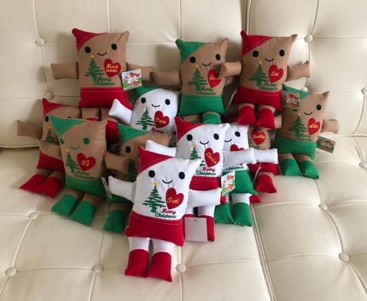 JJ Pillowdoll Christmas Mini Collection 12"